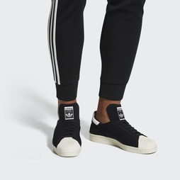 Adidas Superstar 80s Primeknit Férfi Utcai Cipő - Fekete [D47882]